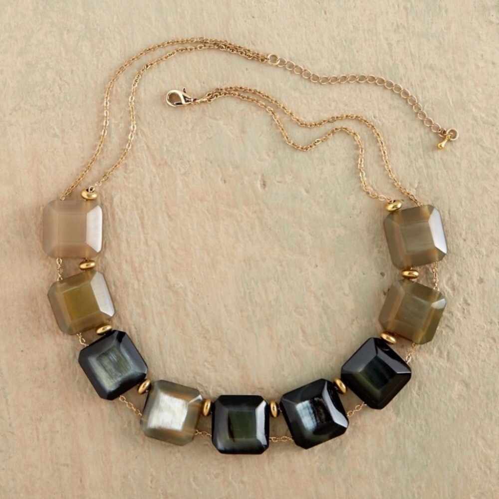 Vietnamese horn necklace
